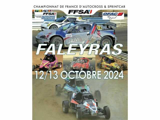 Championnat de France d'autocross et sprintcar 2024