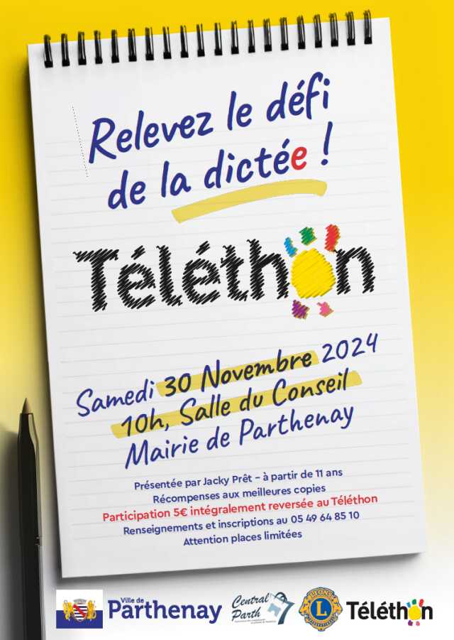 Dictée du Téléthon