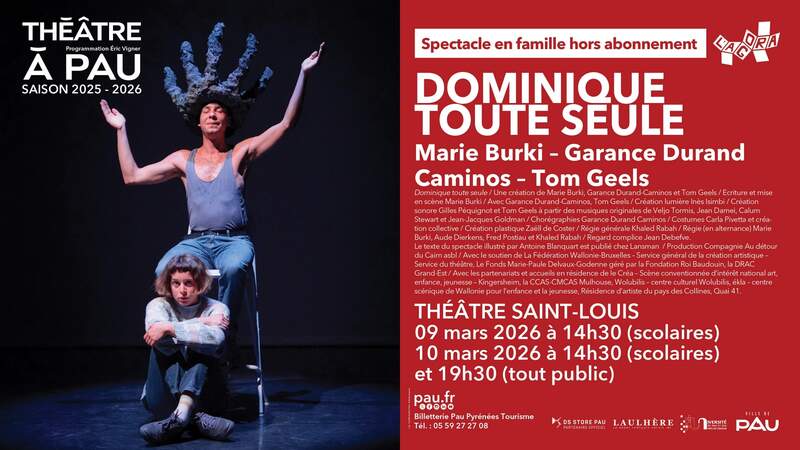 Théâtre à Pau - Dominique toute seule