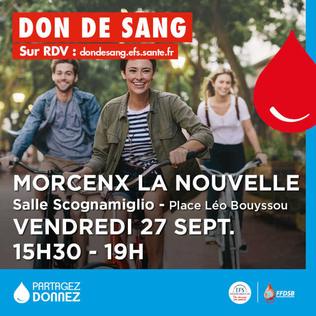 Don de sang - Sur Rdv