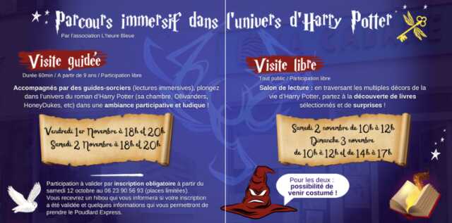 Parcours immersif dans l'univers d'Harry Potter - Visite libre