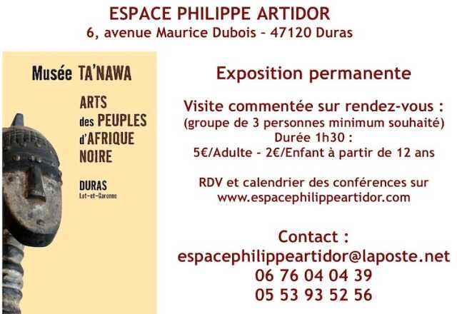 Musée TA'NAWA Arts des Peuples d'Afrique Noire