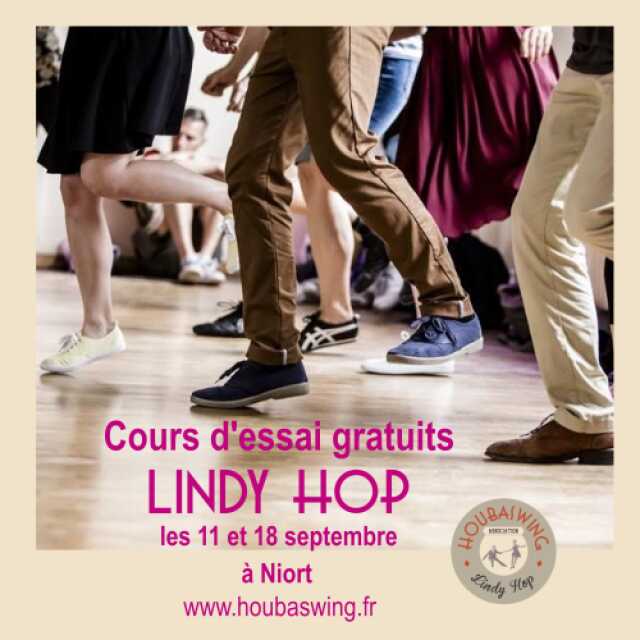 Cours d'essai de danse Lindy Hop à Niort