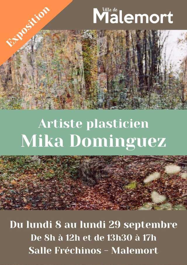 Exposition de l'artiste plasticien Mika Dominguez
