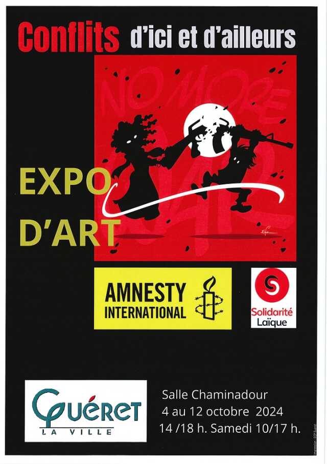 Art expo avec Amnesty International