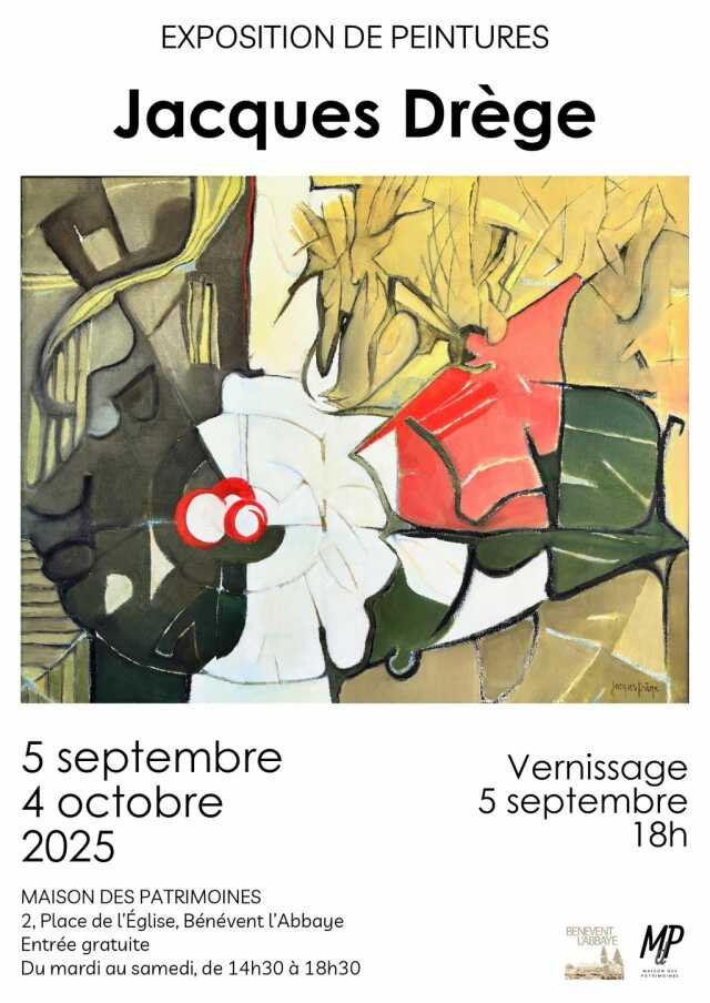 Exposition de Peintures de Jacques Drège