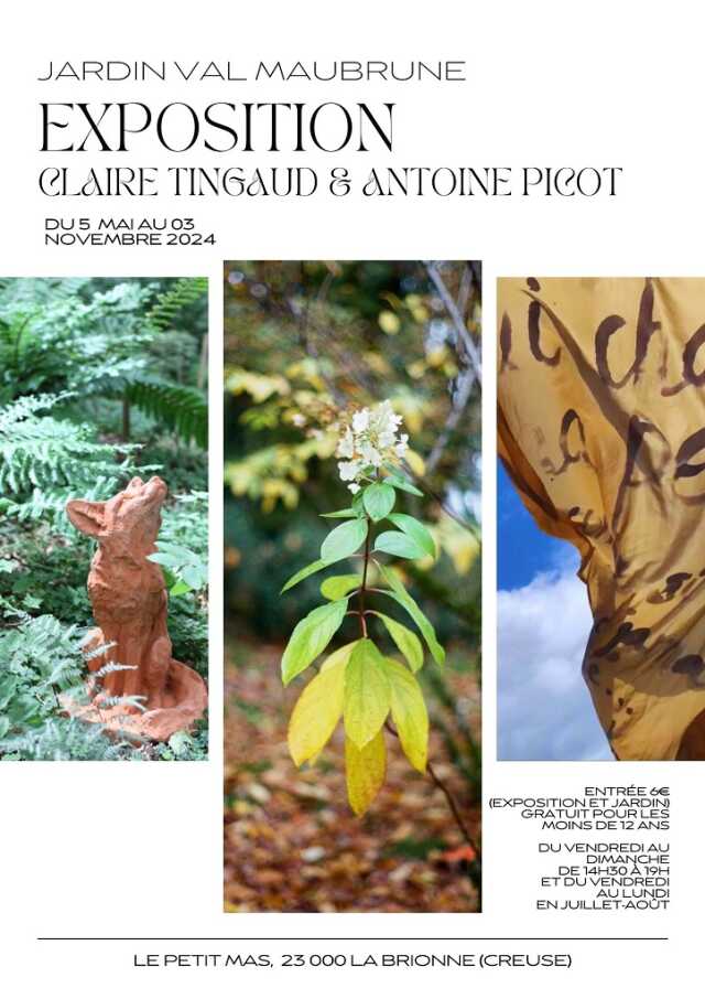 Exposition : Claire Tingaud et Antoine Picot