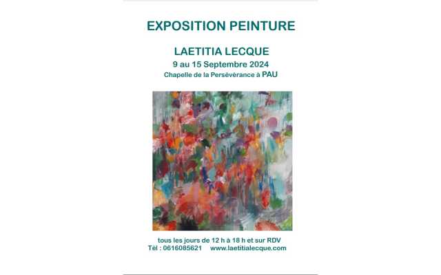 Exposition: Laetitia Lecque