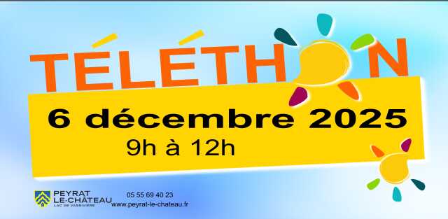 Animations Téléthon