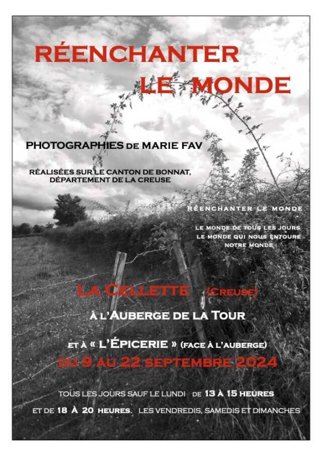 Photographies '' Réenchanter le monde''