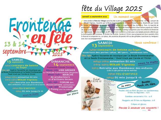 Frontenac en fête
