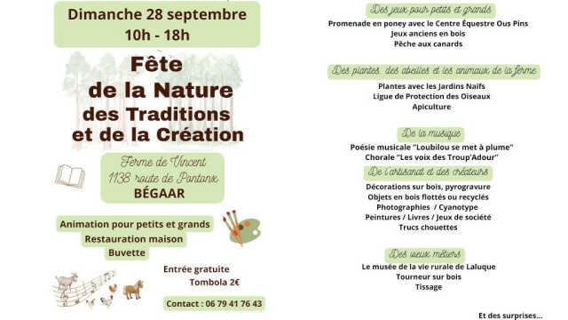 Fête de la nature, des traditions et de la création
