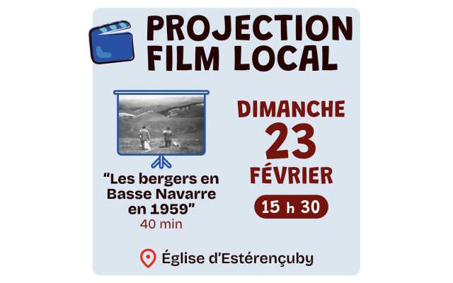 Projection du film Les Bergers de Basse Navarre