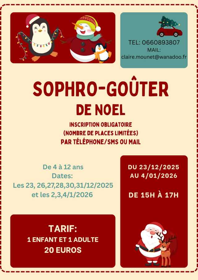 Sophro-Goûter Noël