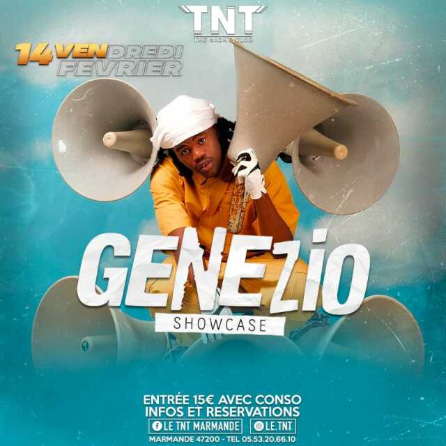 Genezio en Showcase au TNT