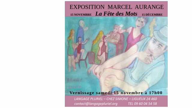 Exposition Les dessins de Marcel Aurange - 15 novembre au 15 décembre 2025 - Ligueux en Périgord