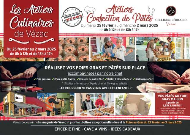 Ateliers confection de pâtés