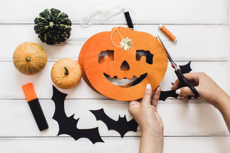 Atelier créatif d'Halloween