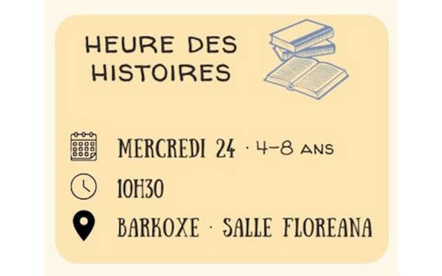 L'heure des histoires