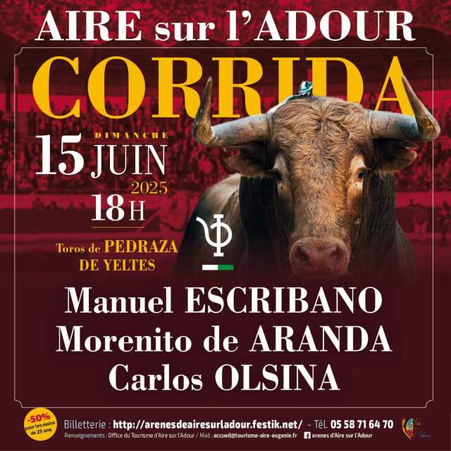Corrida de la Féria d'Aire sur l'Adour
