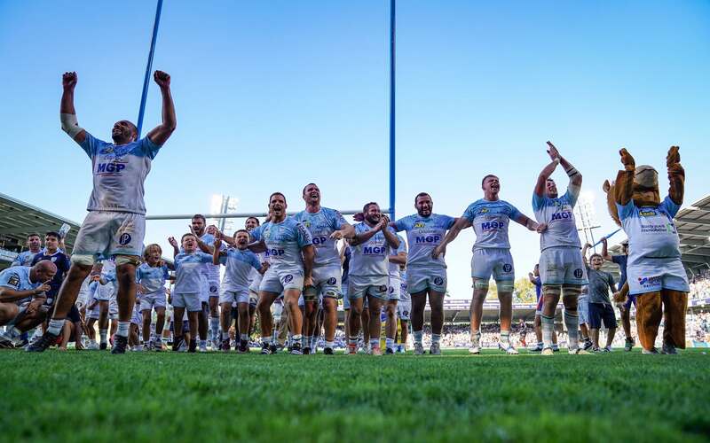 Rugby top 14 Aviron Bayonnais rugby pro - Montpellier HR