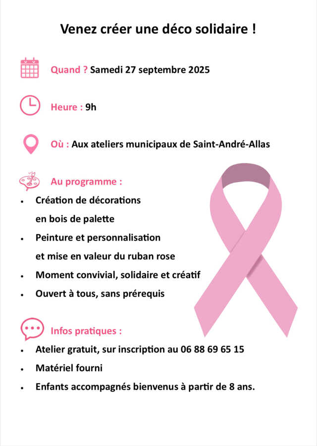Création d'une déco solidaire