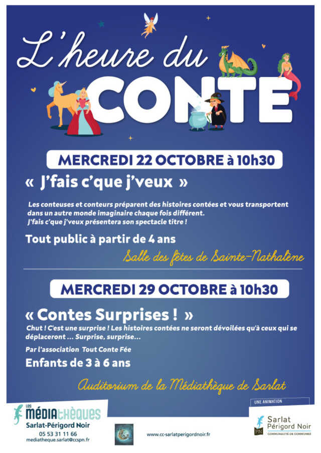 Club de lecture : L'heure du Conte