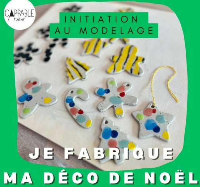 Initiation au modelage : Je fabrique ma déco de Noël