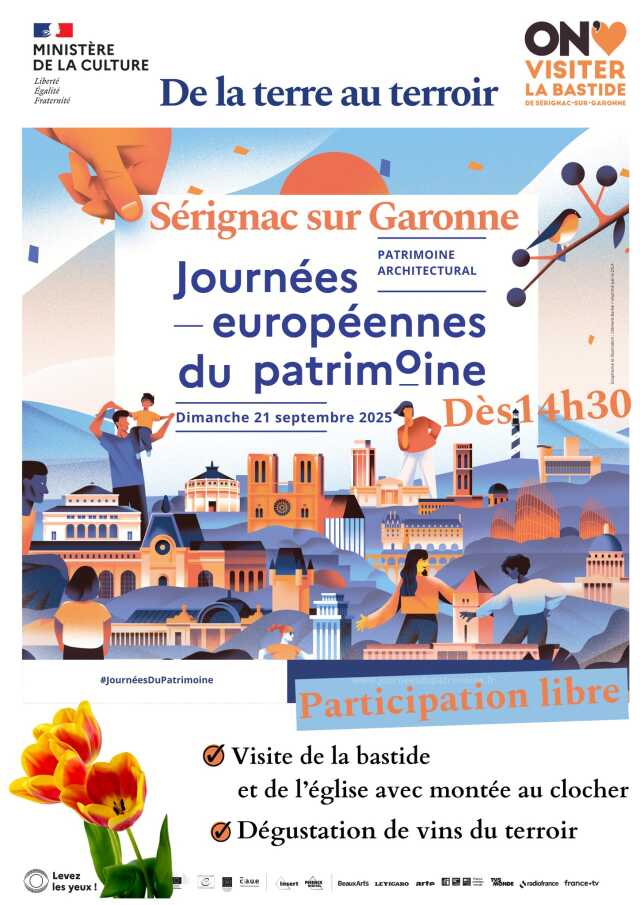 Journées du Patrimoine : De la terre au terroir à Sérignac-sur-Garonne