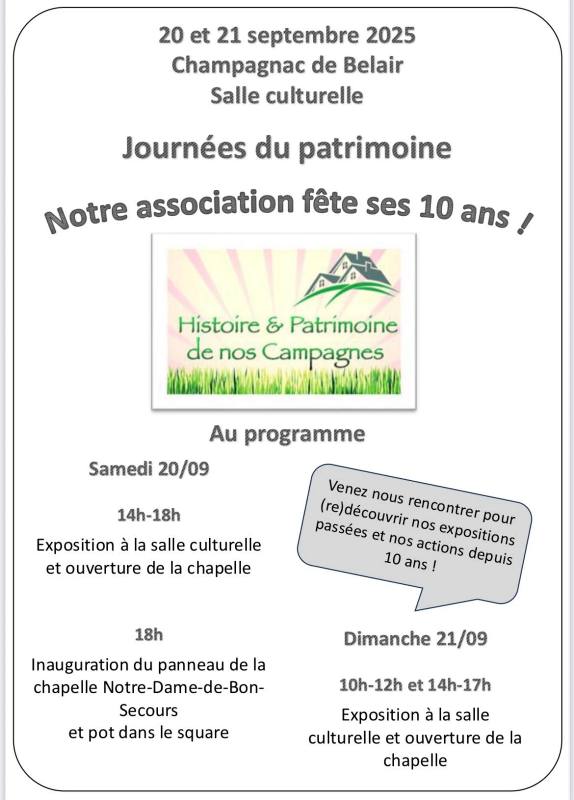 Journées européennes du patrimoine