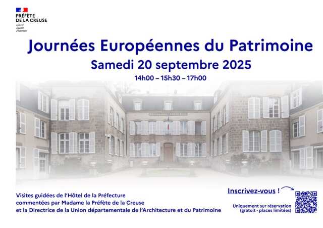 Journées du Patrimoine : Hôtel de la Préfecture