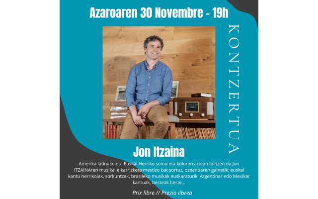 Concert de Jon Itzaina