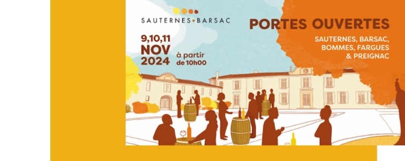 Journées Portes Ouvertes AOC Sauternes et Barsac