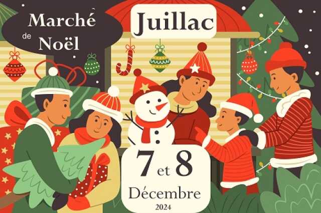 Marché Noël à Juillac