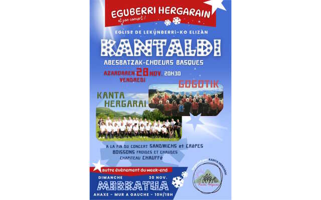 Kantaldi abesbatzak (choeurs basques) : Gogotik, Kanta Hergarai