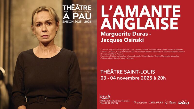 Théâtre à Pau - L'amante anglaise