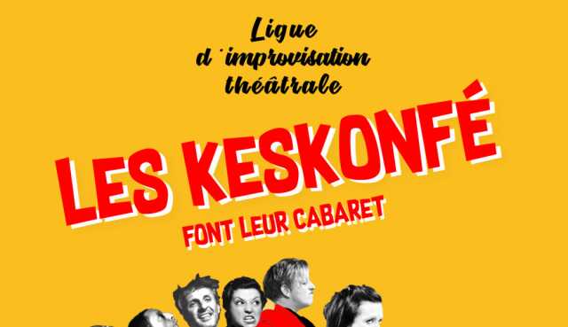 Cabinet d'improvisation théâtrale avec les Keskonfé