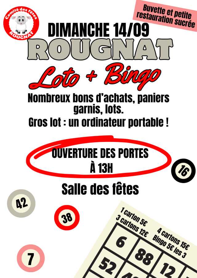 LOTO DU COMITÉ