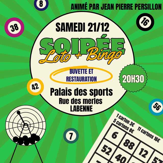 Super Loto Bingo du Losc Basket Labenne