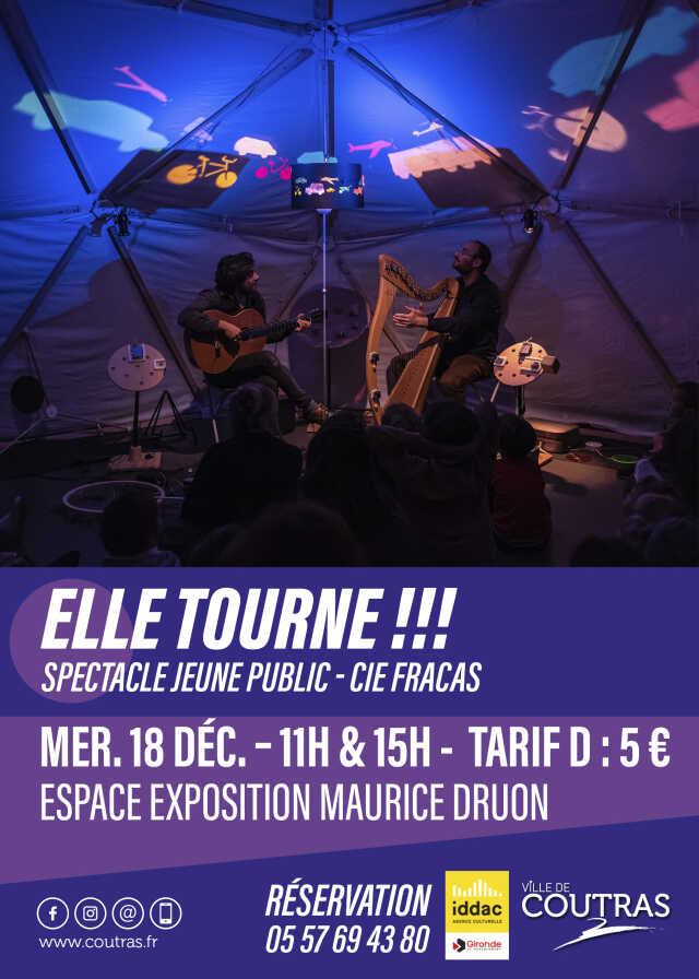 Coutras fête Noël – Concert Elle tourne !!!