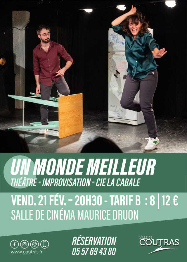 Un monde meilleur – Spectacle improvisé