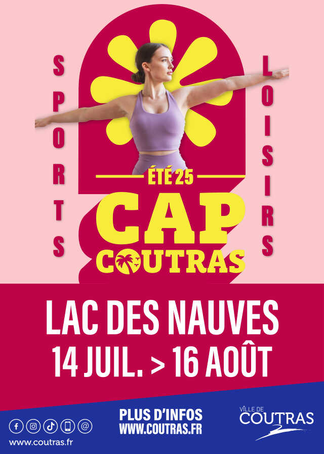 Cet été, faites le plein de sport avec le CAP Coutras