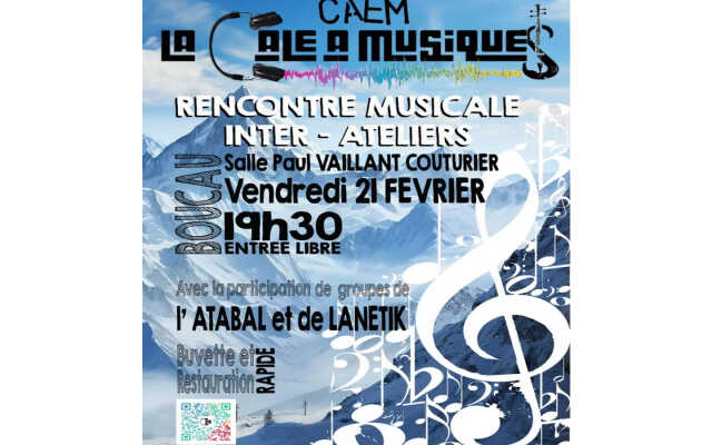 Rencontre musicale inter-ateliers