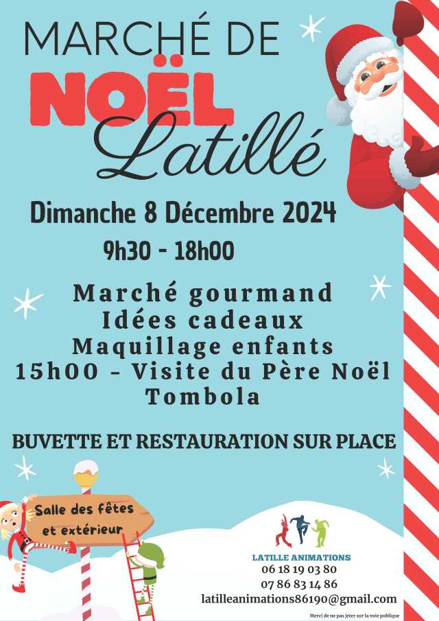 Marché de Noël à Latillé