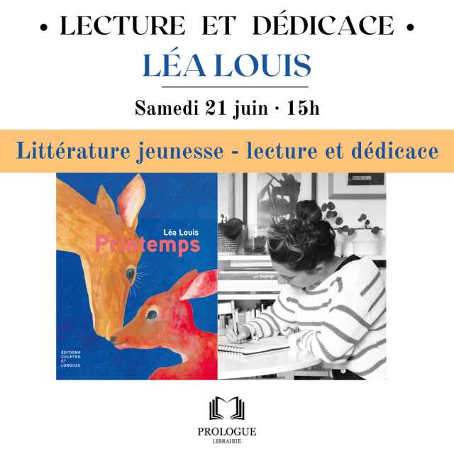 Lecture et décicace avec Léa Louis
