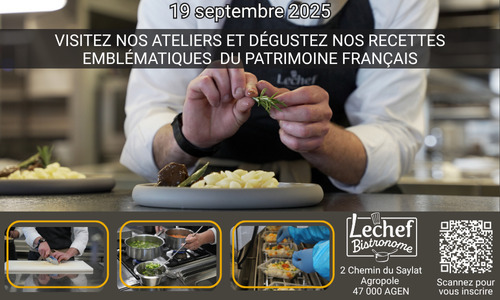 Journées du Patrimoine : visite d'entreprise Lechef