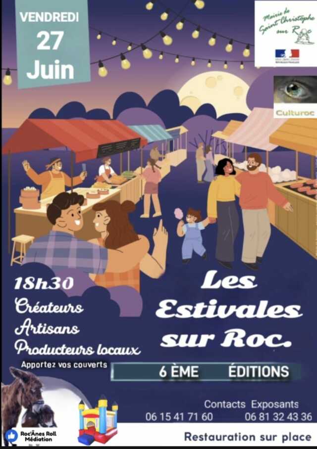 Les Estivales sur Roc : 6 ème édition
