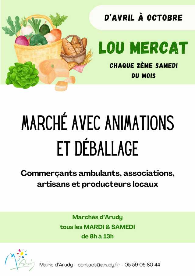 Marché Arudy - Lou Mercat