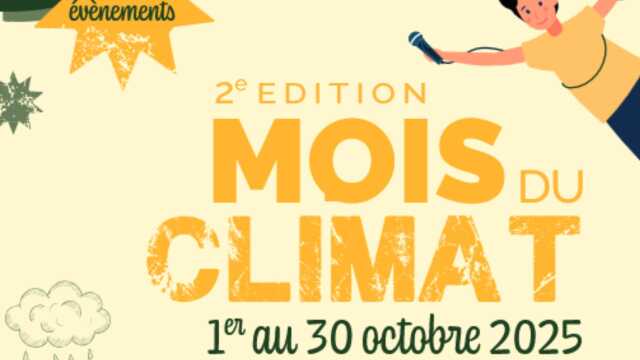 Mois du climat ateliers et spectacle