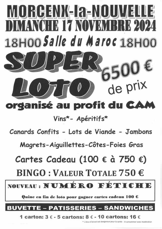 Loto du CAM